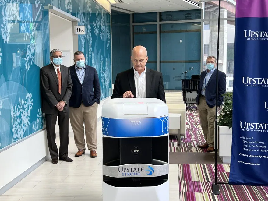 Upstate Medical University Installs 14 Autonomous Robots from Aethon