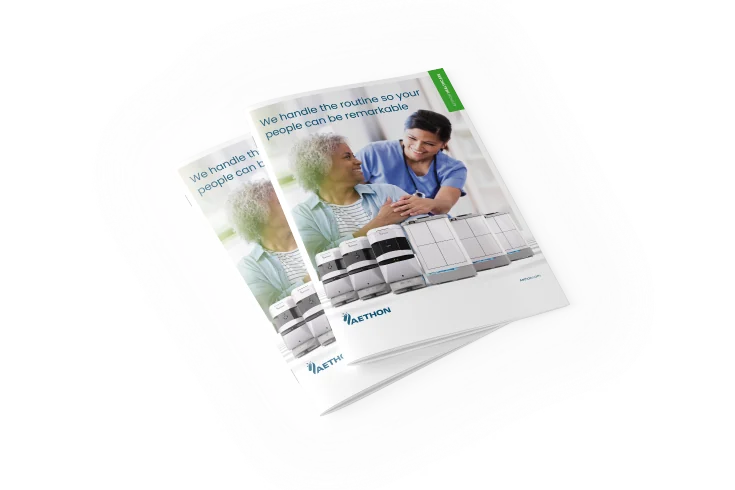 Healthcare Brochure for Healthcare Robot