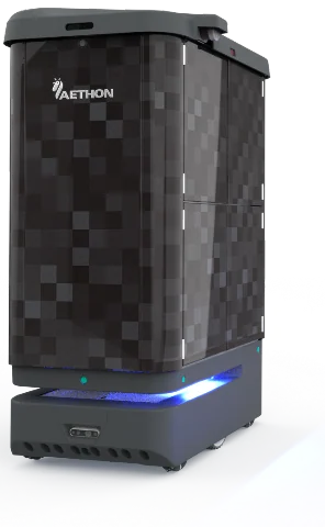 Zena_FullLengthDoorsClosedDarkTopandBottom Zena Mobile Robots from Aethon